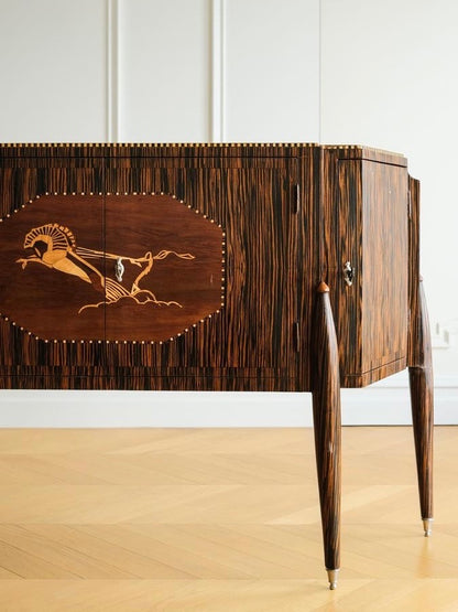 Art Deco Mosaic Sideboard