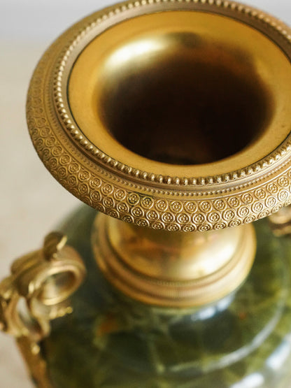 Gilt-Bronze and Agate Decorative Vase