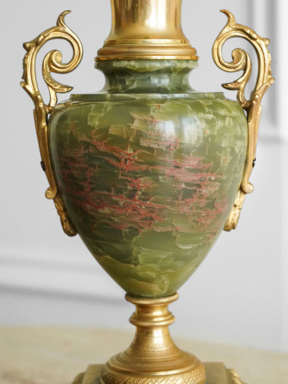 Gilt-Bronze and Agate Decorative Vase