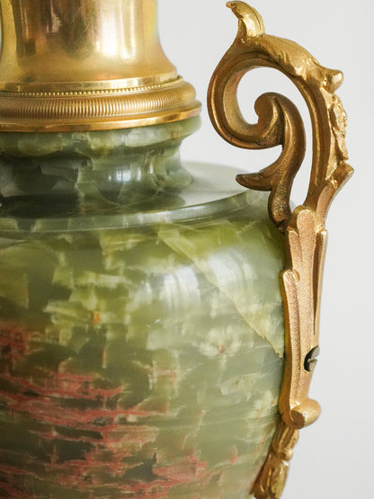 Gilt-Bronze and Agate Decorative Vase