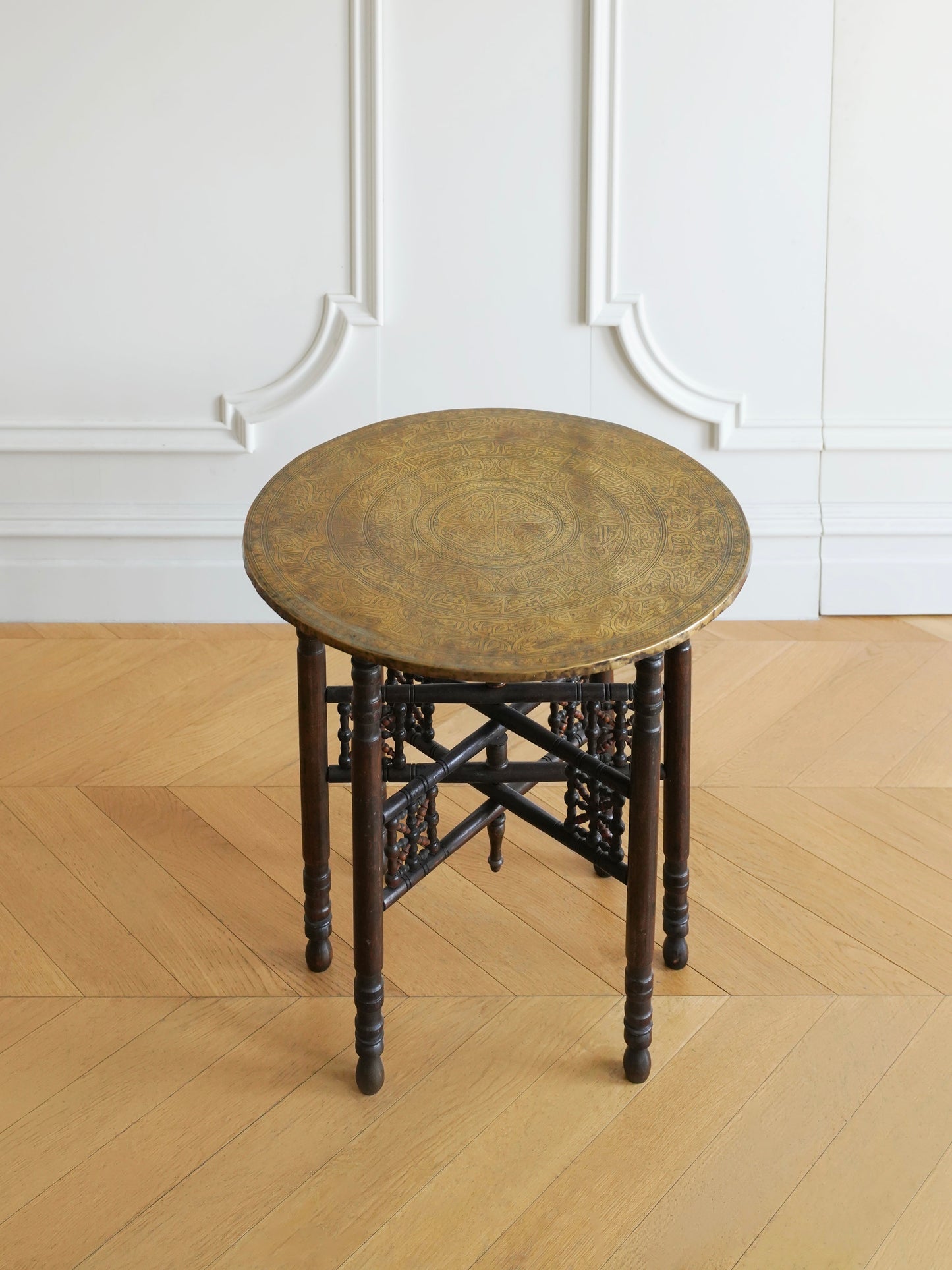 Chiseled Brass Coffee Table