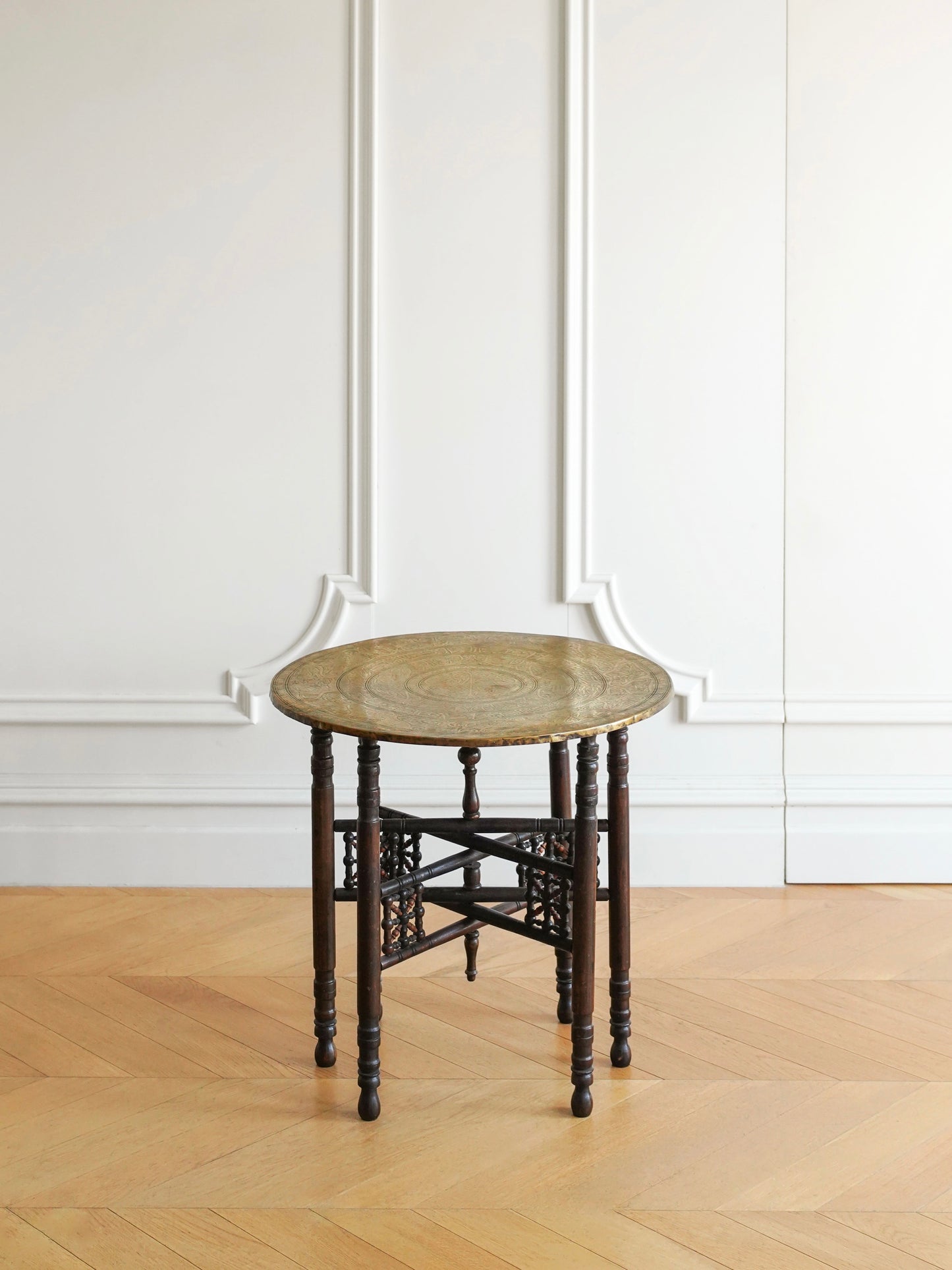Chiseled Brass Coffee Table