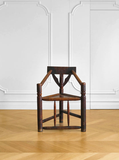 Carved Wood Chair