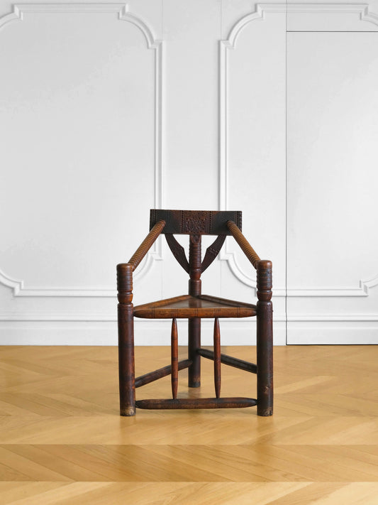 Carved Wood Chair