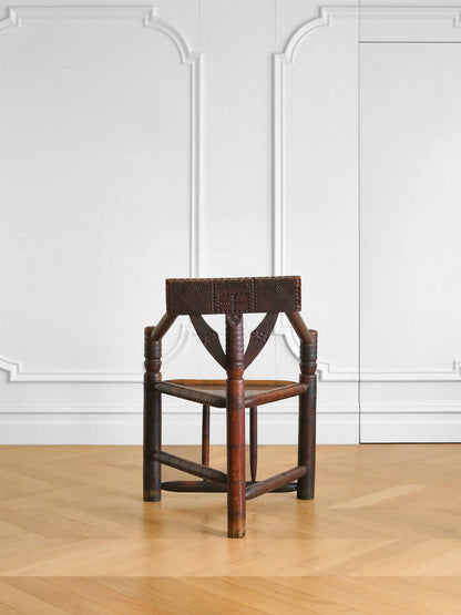 Carved Wood Chair