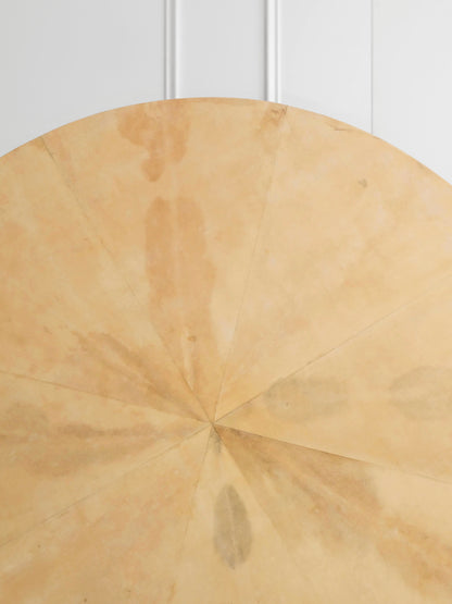Art Deco Parchment Dining Table