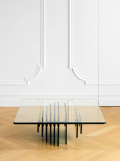 Luigi Brusotti Glass Coffee Table