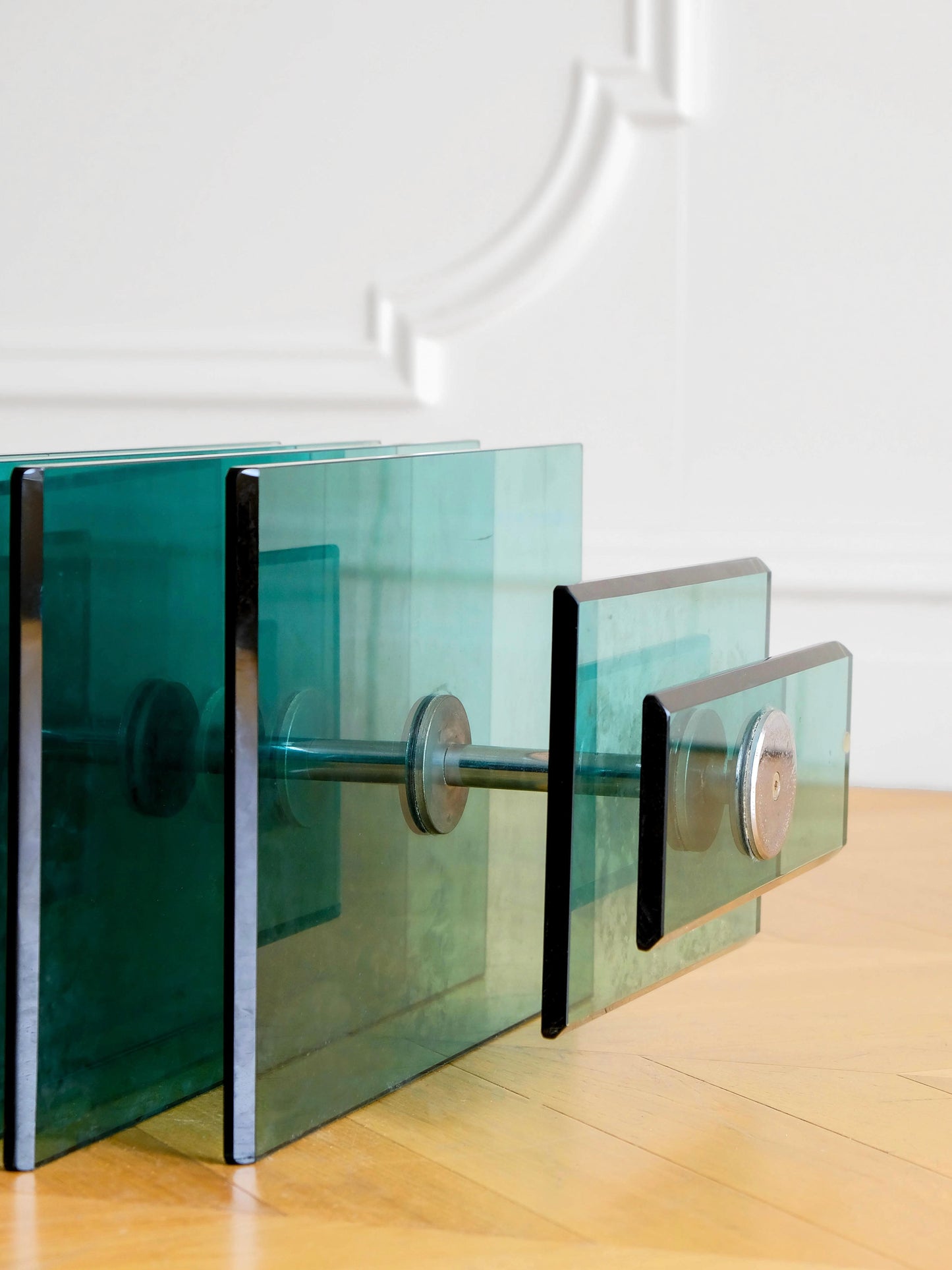 Luigi Brusotti Glass Coffee Table