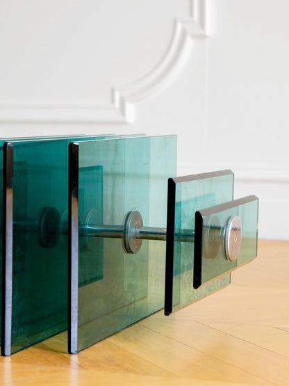 Luigi Brusotti Glass Coffee Table