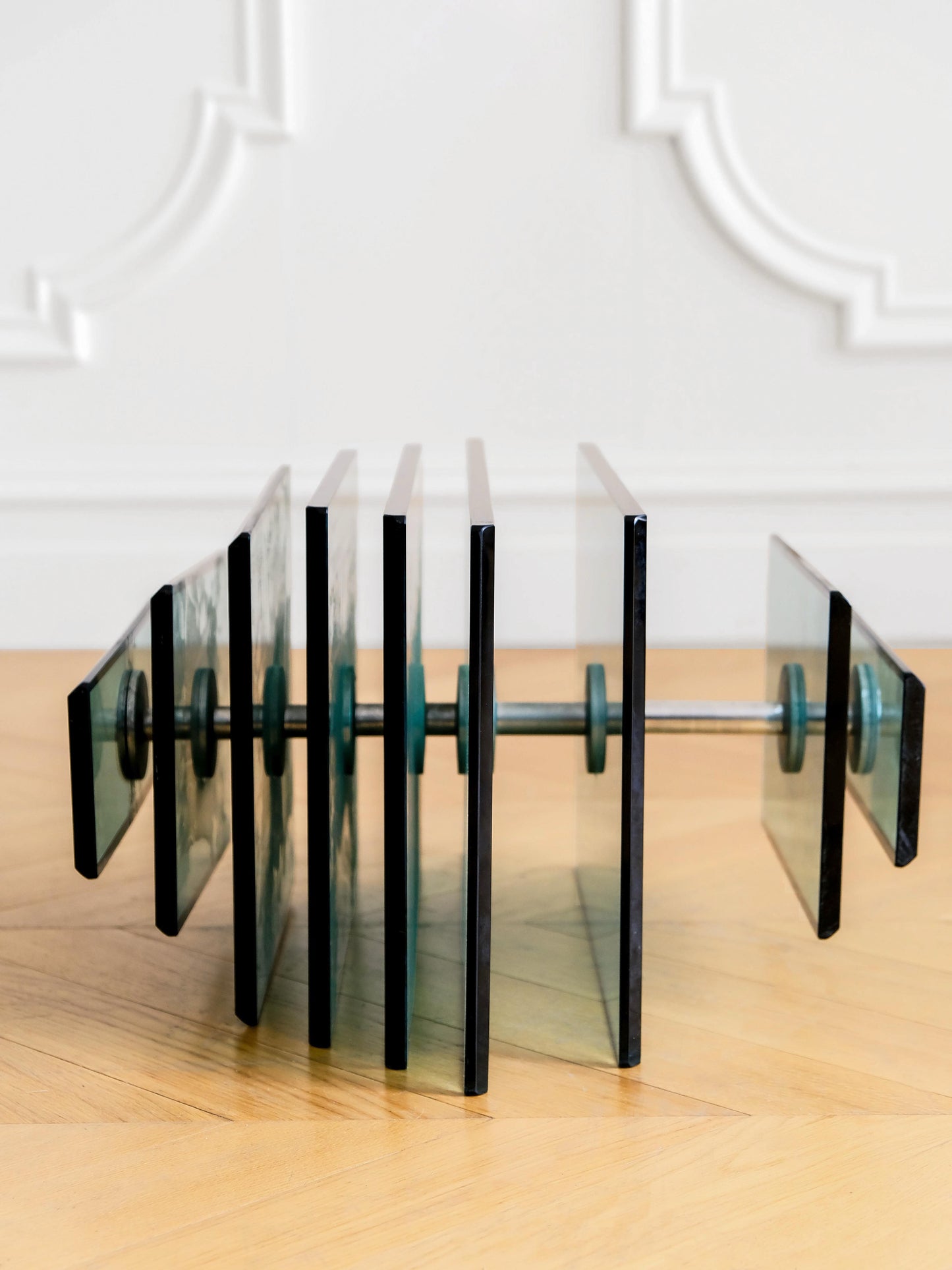 Luigi Brusotti Glass Coffee Table