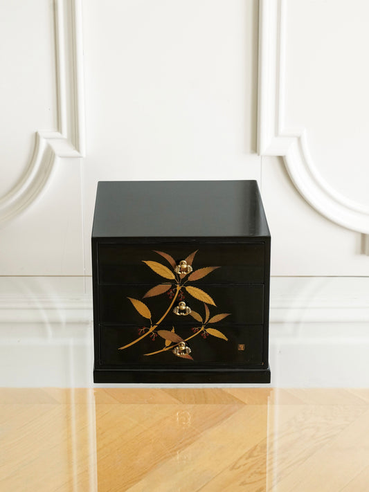 Lacquerware Small Drawer Cabinet