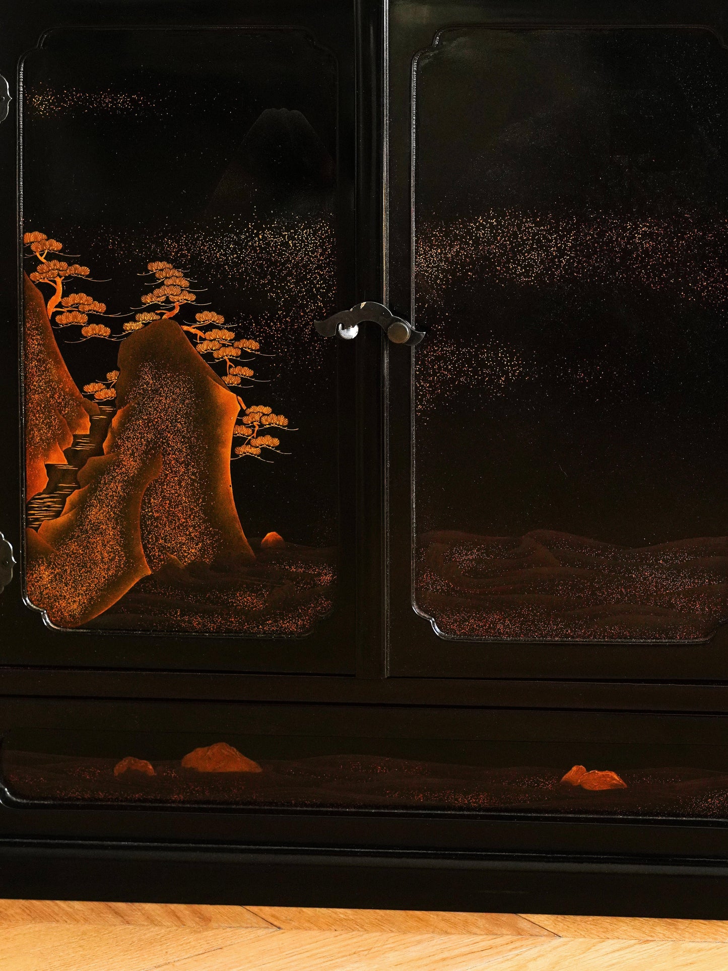 Japanese 20th Century Lacquer Cabinet