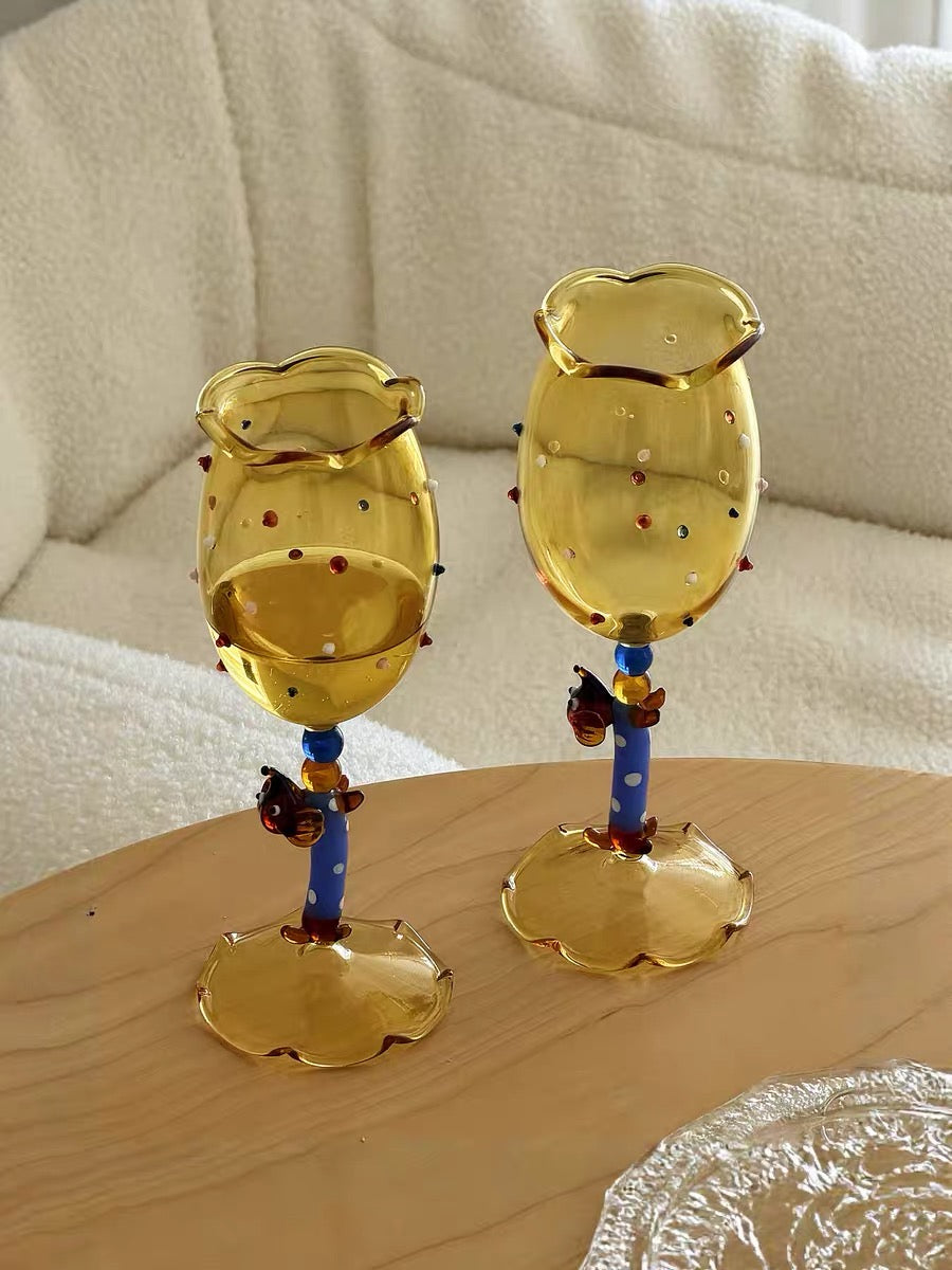 Bloomtail Wine Glass