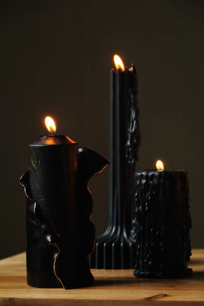 Nuit Noire Sculptural Candles