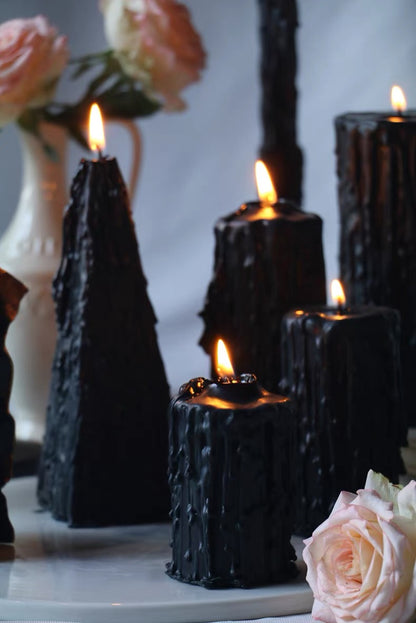 Nuit Noire Sculptural Candles