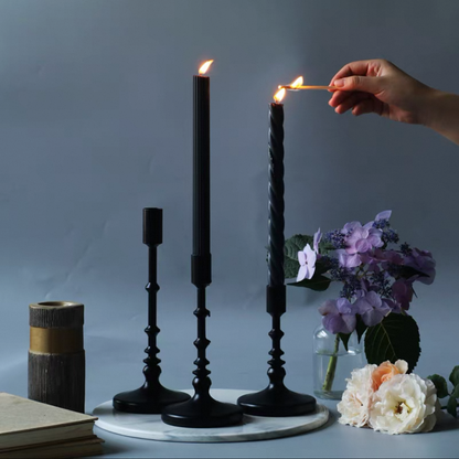 Nuit Noire Sculptural Candles
