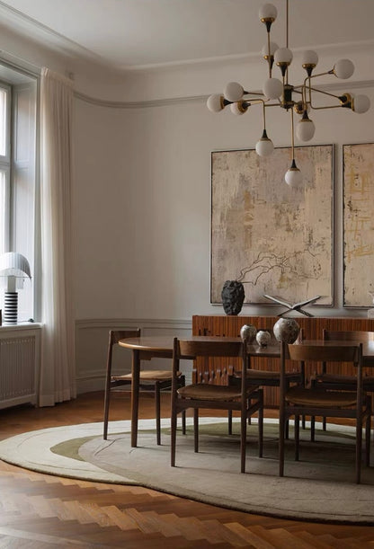 Contour Handwoven Rug – Earth Layers