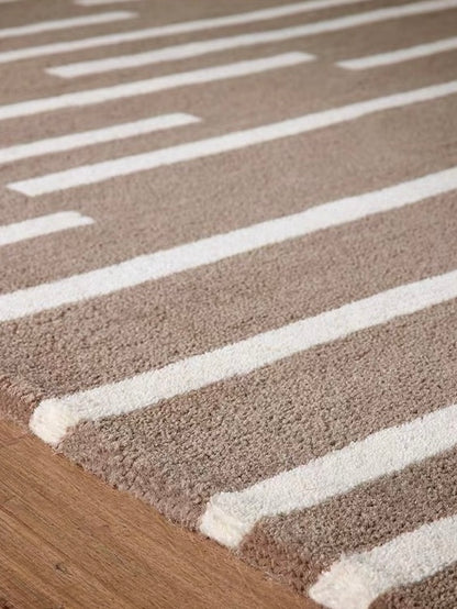 Driftline Handwoven Rug – Stone Taupe