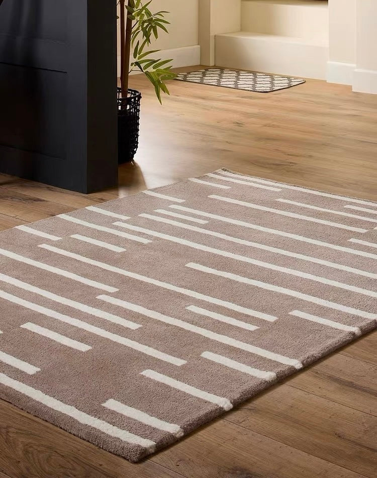 Driftline Handwoven Rug – Stone Taupe