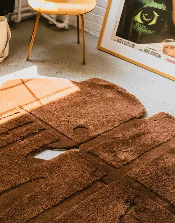 Monolith Handwoven Rug – Espresso