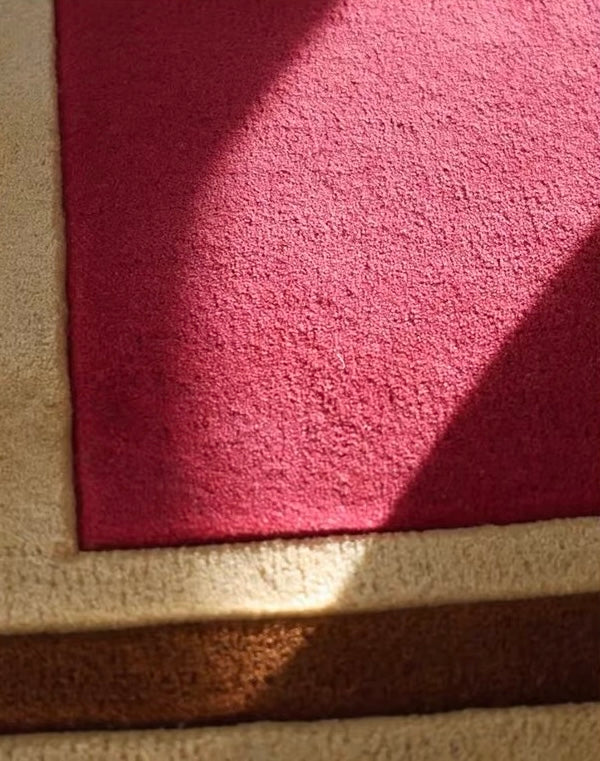 Horizon Handwoven Rug – Azure Rose