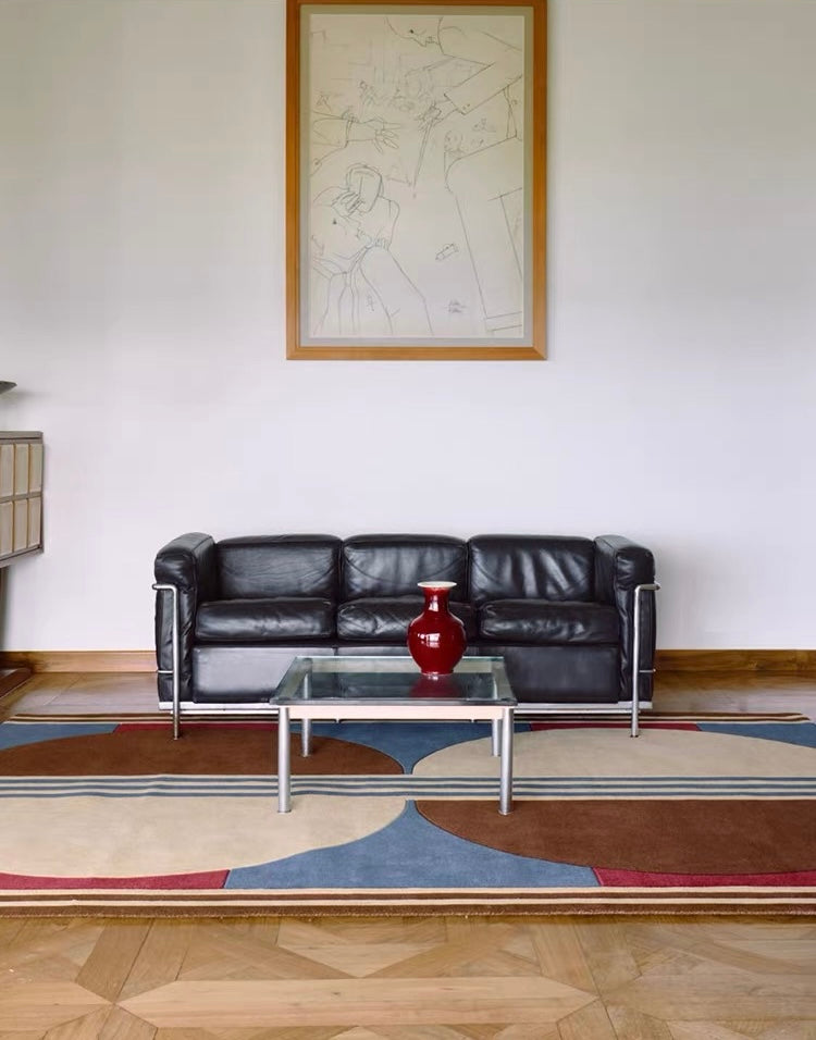 Parallax Handwoven Rug – Heritage Blue