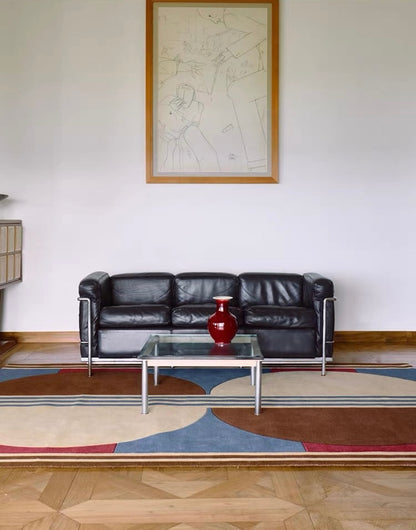 Parallax Handwoven Rug – Heritage Blue