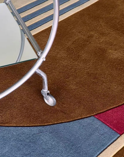Parallax Handwoven Rug – Heritage Blue