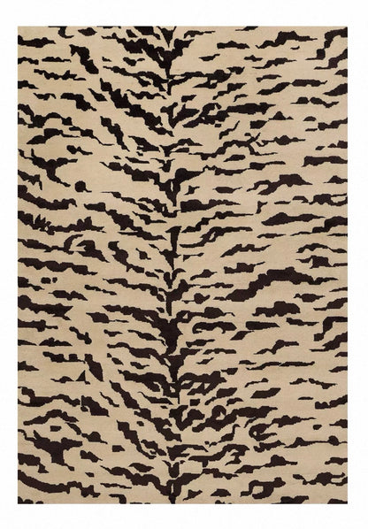 Savanna Handwoven Rug – Ivory Noir