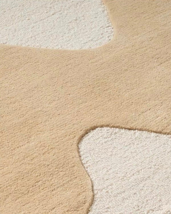 Duneflow Handwoven Rug – Sand Ivory