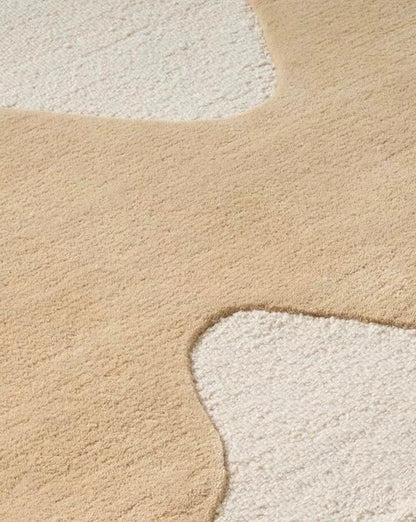 Duneflow Handwoven Rug – Sand Ivory