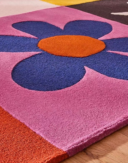 Pop Icons Handwoven Rug – Candy Pop