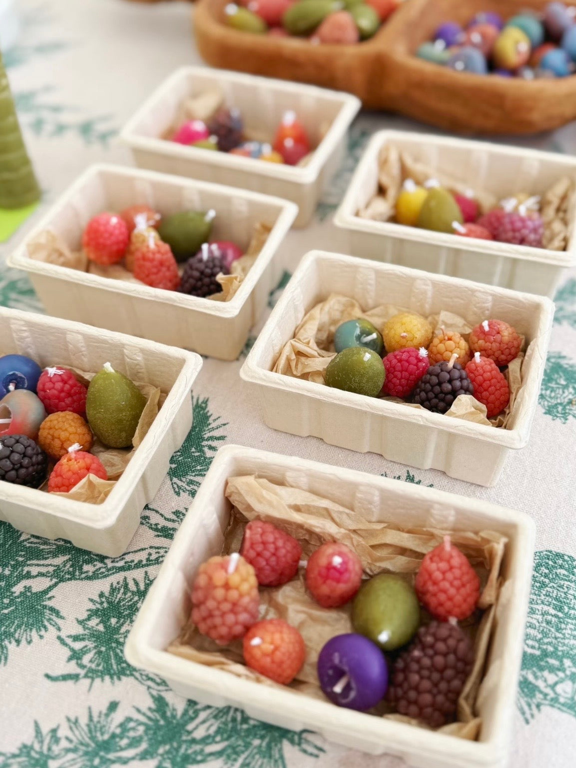 Le Marché Berry Wax Candle Set