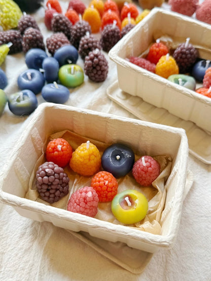 Le Marché Berry Wax Candle Set