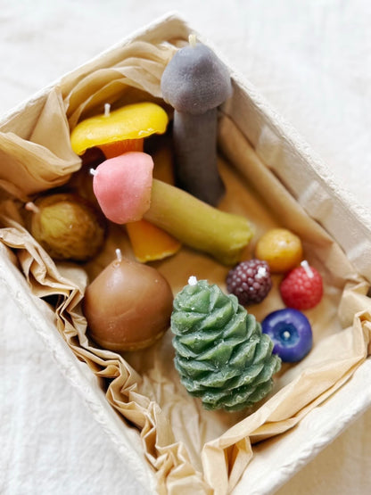 Le Jardin Woodland Wax Candle Set