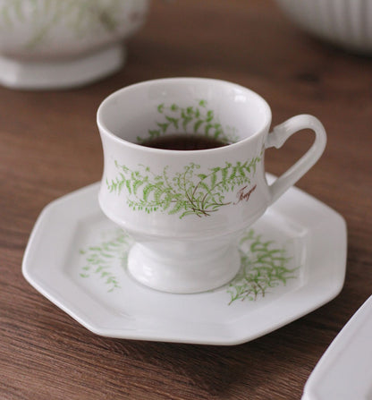 Gallo 1980s Vintage Hexagonal Tea Set