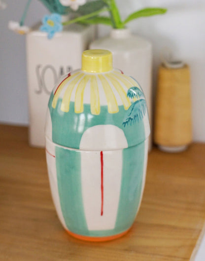 Palm Vista Ceramic Cup