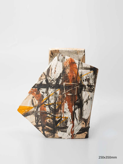 Shardline Abstract Sculptural Vase