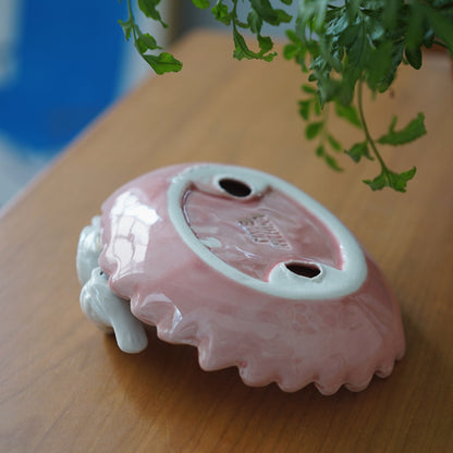 Lovebirds Blush Ceramic Tray