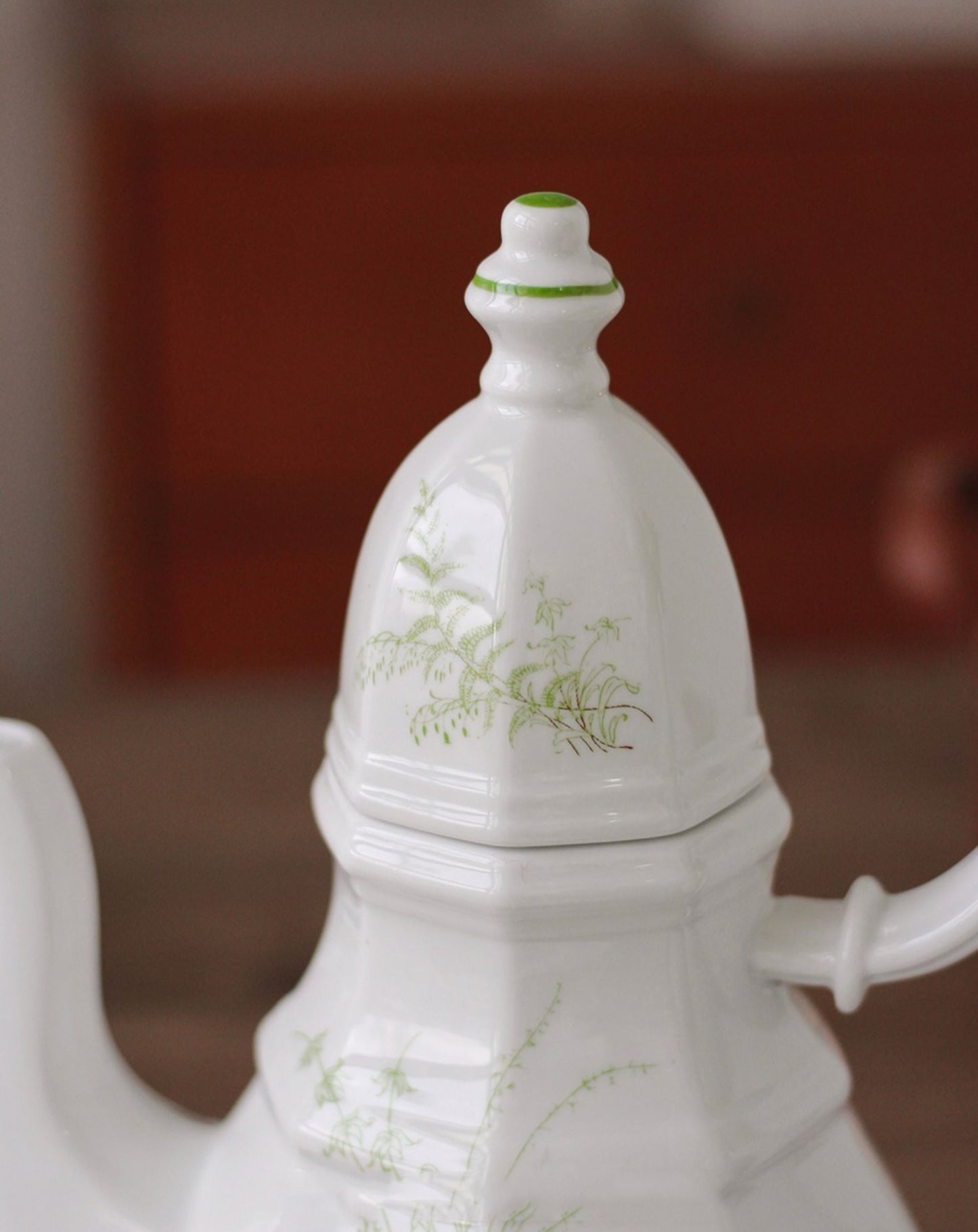 Gallo 1980s Vintage Hexagonal Tea Set