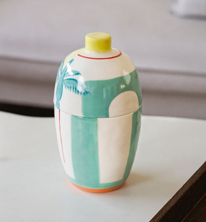 Palm Vista Ceramic Cup