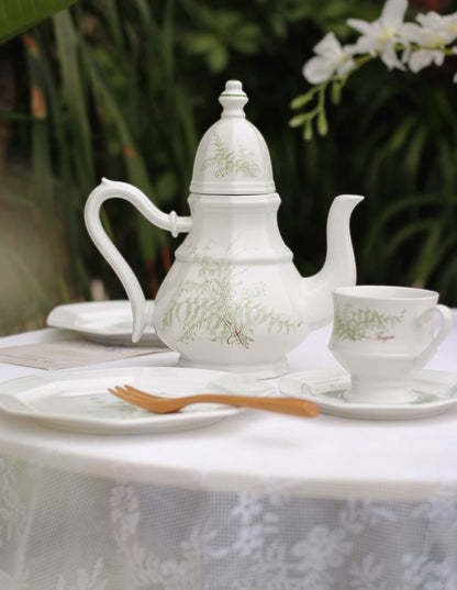 Gallo 1980s Vintage Hexagonal Tea Set