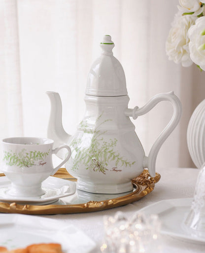 Gallo 1980s Vintage Hexagonal Tea Set