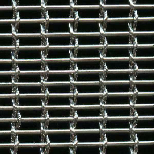 Metal Woven Facade Decorative Mesh A06