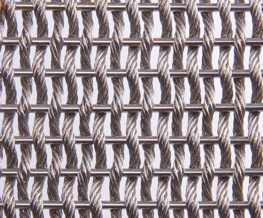 Metal Woven Facade Decorative Mesh A08