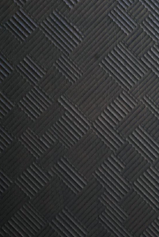 Artisanal Weave Solid Wood Texture Board