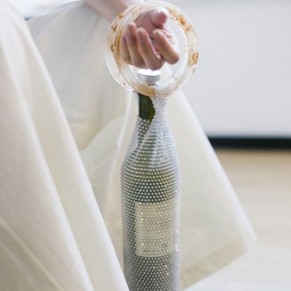 Crystal Wine Bottle Bag