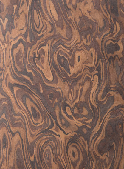 Chocolate Burl Solid Wood Texture Board