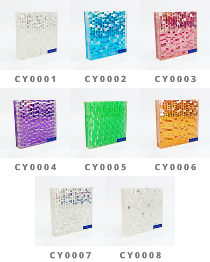 Crystal Glow Resin Glass Collection