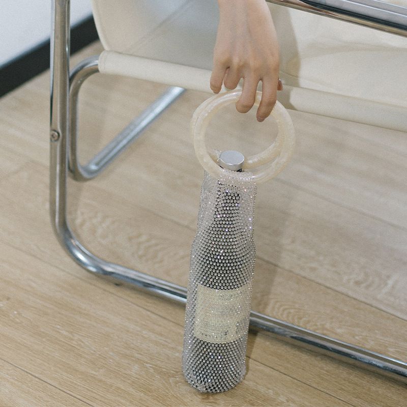 Crystal Wine Bottle Bag